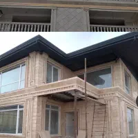 اجرای سنگ کاری ‌کاشی کاری نما