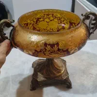 آجیل خوری سلطنتی طلاکوب مارک GOLDKISH