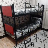 تخت دو طبقه فلزی