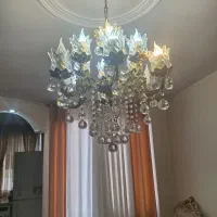لوستر ۶ شاخه ۱۲ عددی  همرا بالامپ