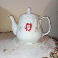 قوری قدیمی زیبا.پیاله.قهوه خوری ژاپنی