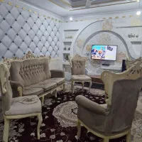 مبل سلطنتی نسکافه ای  چوب راش هفت نفره