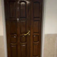 درب چوبی واحد