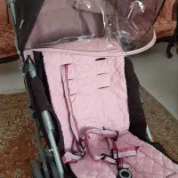 کالسکه مک لارن مدل techno xlr صورتی قهوه ای