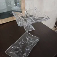 میوه خوری پایه دار و شیرینی خوری ست اصل ژاپن