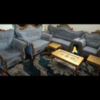 مبل هفت نفره نو نیمه سلطنتی