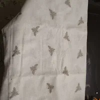پارچه لنین طرح زنبور