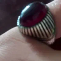 انگشتر عقیق یمنی نقره ۹۲۵