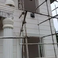 شسته کاری نما رومی آبساب وگچ کاری