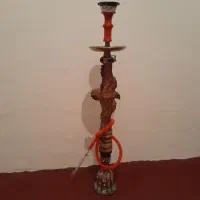 قلیان  چوب گردو طرح عقاب
