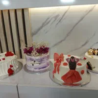 سفارش کیک خامه های مدرن و زیبا و اموزش