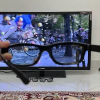 تلویزیون ال ای دی ایکس ویژن 3D با عینک اورجینال