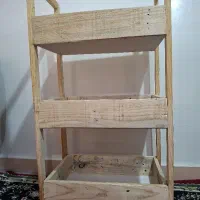استند چوبی سه طبقه