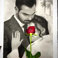 نقاشی سیاه قلم هدیه ای ماندگار و ارزشمند