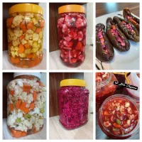 سبزی ترشی مربا کیک و غذاخونگی