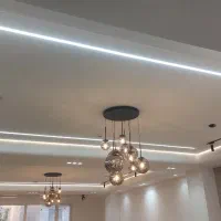 نورپردازی ساختمان(لاین نوری،هالوژن،نورمخفی)