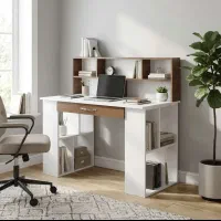 میز تحریر دوگانه با کشو