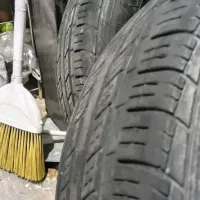 2 حلقه لاستیک ایران تایر ۲۰۵ سایز ۱۵