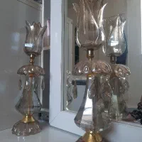 دو عدد شمعدونی