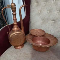 آفتابه لگن مسی نو
