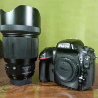 دوربین Nikon D800 و لنز Sigma 85 f/1.4 DG HSM Art