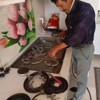 تعمیرات لوازم خانگی گاز صحفه ای بخاری ابکرمکن