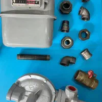 اتصالات سیاه گاز/کنتور گاز/ریگلاتور/بالانسر