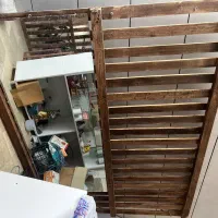 ویترین  مغازه جنس چوب اصل
