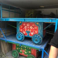 چرخ تافی و صفر تا صد ابزارکار برای بساط میوه‌فروشی