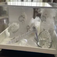 ست بله برون به همراه باکس و جام عسل