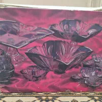 دو سرویس میوه خوری و شیرینی خوری