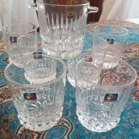 جا یخی فرانسوی با ۶ عدد لیوان کاملا نو