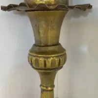 سر قلیان تمام برنزی قدیمی و عتیقه بسیار زیبا .