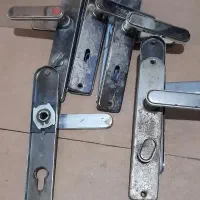 قفل برنجی قدیمی،قفل کمدی دستگیره ۱۲۰ت ومغزی در