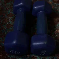 دو عدد دمبل دوکیلویی