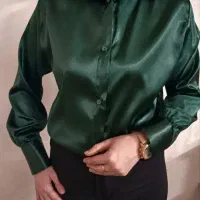 شومیز ساتن نو
