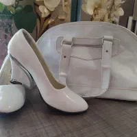 کیف و کفش سفید