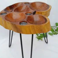 میز مزه چوبی