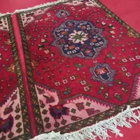 ۲عدد فرش دستباف قالیچه ۱متر در ۱متر و نیم