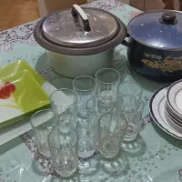 مقداری وسایل آشپزخانه