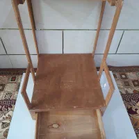 کافه بار چوبی کشو دار