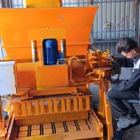دستگاه بلوک زن تمام اتومات ۶ قالبه