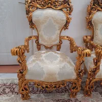 مبل پنجه شیری تمام چوب مناسب *جهیزیه*