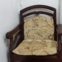 میز تلفن قدیمی چوبی