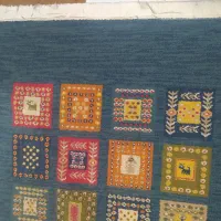 قالی 4 متری سورمه ای