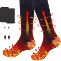 جوراب گرمایشی حرارتی شارژی