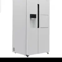 کم کار و مشابه نو/ یخچال ساید بای ساید اسنوا ۲۷فوت