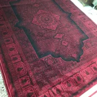 جفت ۹ متری اعلای زرشکی رنگ کاشان نو استفاده نشده