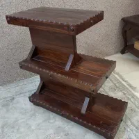 میز و استند تمام چوب دکوری