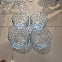 ۱۲عدد کاسه کریستال اصل قدیمی